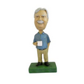 Stock Body Casual Coffee The Way To A Man's Heart Male Bobblehead